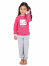 Dětské dlouhé pyžamo PRINCEZNA růžové - P PRINCEZNA 2 BASS 110-116