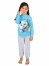Dětské dlouhé pyžamo MAZEL tyrkysové - P MAZEL 1 BASS 110-116