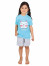 Dětské krátké pyžamo LAMKA tyrkysové - P LAMKA 1 BASS 122-128