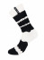 Ponožky LOVE FUN BLACK &amp; WHITE - PON LOVE + FUN BLACK &amp; WHITE 36-39