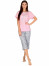 Dámské pyžamo MEGAN růžové - P MEGAN 904 XL