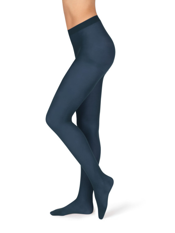Neprůhledné punčochové kalhoty MAGDA 5 tmavě modré č.1