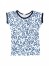 Dívčí letní tričko MIRINKA modré srdíčka - MIRINKA 092 128