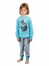 Dětské dlouhé pyžamo KITTY azurové - P KITTY 901 110-116