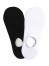2 PACK nízkých ponožek BOTOŽKY bílo černých - BOTOZKY 2 999/111 43-46