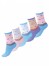 5 PACK dámských vzorovaných ponožek - PON BAVLNA 5 BASS 39-42