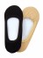2 PACK ponožek do balerín BALERÍNKY černé/tělové - BALERINKY 2 MIX 999/230 39-41
